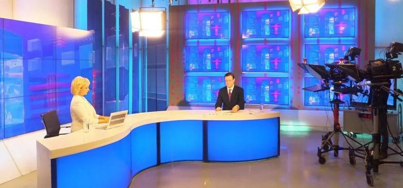 В Тольятти Дмитрий Азаров принял участие в прямом эфире на телеканале ВАЗ ТВ 
