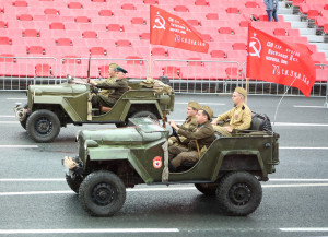 В Самарской области прошел военный парад в честь 75-летия Победы в Великой Отечественной войне: ФОТО