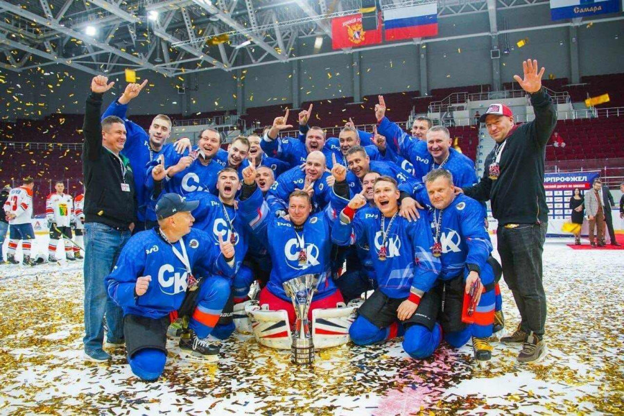 Владислав Третьяк поздравил всех участников с открытием турнира по хоккею с шайбой на КбшЖД