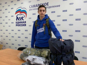 Волонтёр «Единой России» Александр Данилевский отправился добровольцем на фронт
