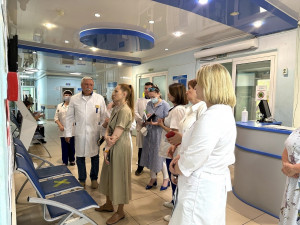 Эксперт ознакомилась с работой самарских поликлиник №1 и №14, а также больницы имени В.Д. Середавина.