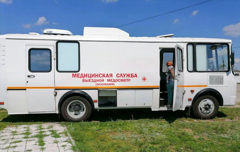 Жители отдаленных сел Алексеевского района проходят обследования в новом медицинском комплексе