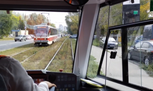 В Самаре в рейс вышли новые трамваи белорусского производства.