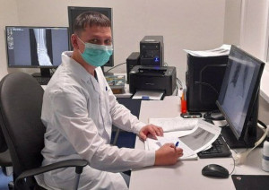 Для врача-рентгенолога Никиты Чернова трудоустройство совпало возвращением в родные места.