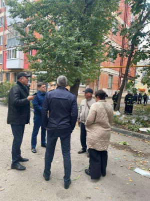 В Самаре в дома на Гагарина взорвался газ