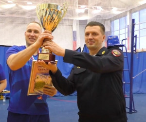 Генерал-майор полиции Александр Афанасьев поблагодарил сотрудников за яркий спортивный день.