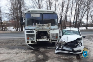 Девочка пострадала в ДТП с автобусом в Сызрани