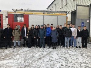 День открытых дверей в пожарной части провели для сызранских студентов