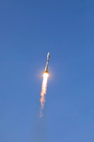 Спутник "Арктика-М" вышел на орбиту после запуска на  самарской ракете-носителе "Союз-2.1б" с космодрома Байконур.