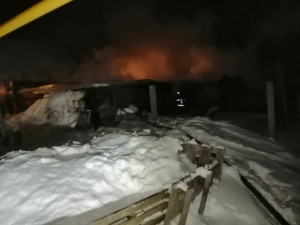В Красноярском районе ликвидировали пожар на площади 105 кв. м, есть погибший