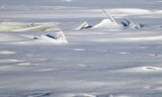 Самарские спасатели замерили толщину льда на Волге