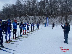 В Самаре росгвардейцы стали призерами лыжного турнира «Динамо»