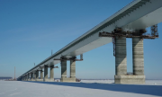 В Самарской области завершили надвижку моста через Волгу