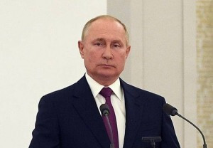 Послание Путина продлилось два часа шесть минут.