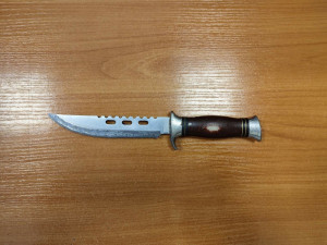 Житель Красноармейского района угрожал знакомой кухонным ножом