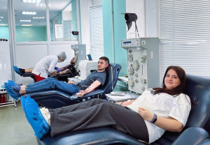 Банк службы крови региона пополнился на 360 литров донорской крови. Впервые стали донорами 36 человек.