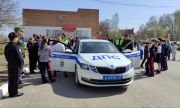 В Кинель-Черкассах полицейские провели урок безопасности для учащихся «Полицейского» и «Казачьего» класса 