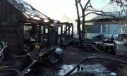 В Кинельском муниципальном районе горели надворные постройки
