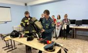 Сотрудники 31 отряда приняли участие в проведении Дней открытых дверей в образовательных учреждениях Тольятти