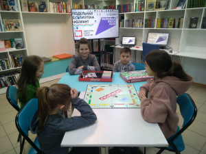 На трех библиотечных площадках развернулись семейные состязания в формате «Своя игра», семейная игра «Моя Родина — Россия».