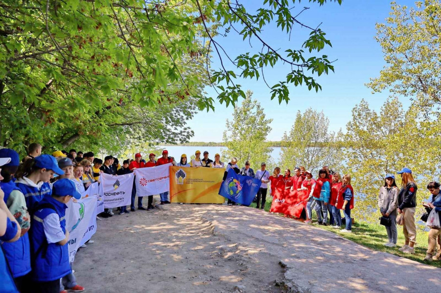 День Волги: в Самаре организовали экологическую акцию