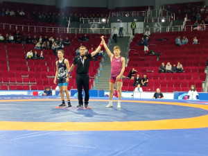 Представитель сборной Самарской области Армен Оганян стал обладателем бронзовой медали в категории 48 кг.