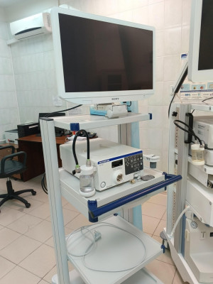 С появлением аппаратов в медучреждении эндоскопический вид исследований стал более доступным для жителей .