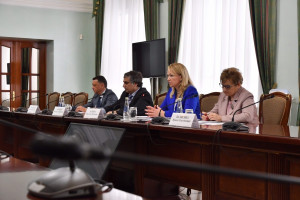 Наталья Катина провела встречу с Послом Республики Казахстан в России Дауреном Абаевым