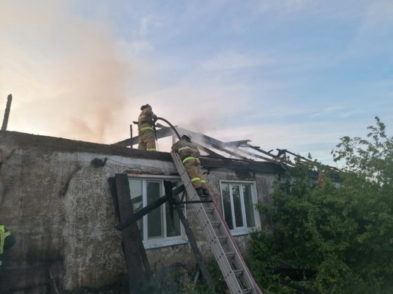 На пожаре в Сызранском районе погиб пожилой человек