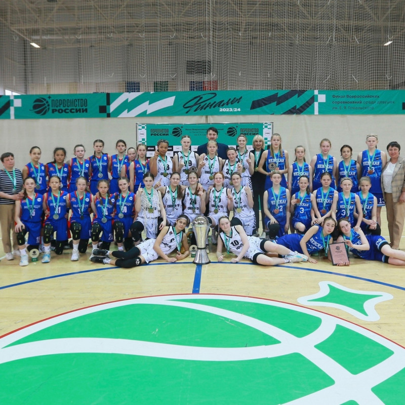  Баскетболистки самарской СШОР №13 - победители всероссийских соревнований 