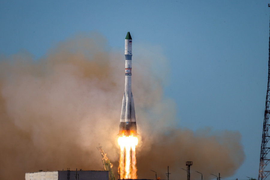 С космодрома Байконур стартовал самарский «Союз-2-1а» с грузом