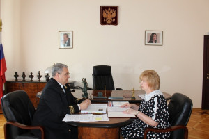 Состоялась рабочая встреча Уполномоченного по правам человека в Самарской области и председателя Самарского областного суда