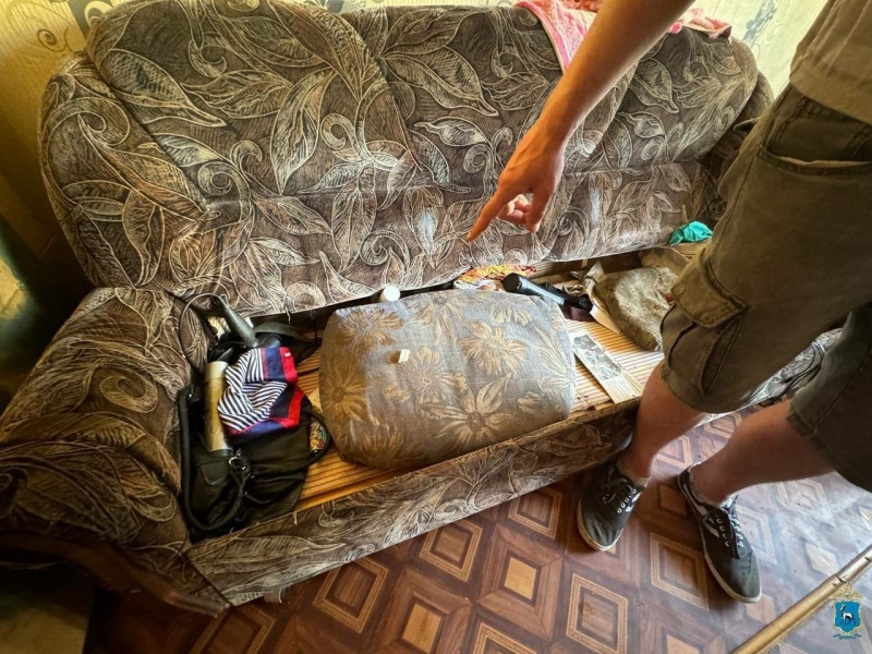 Житель Отрадного хранил наркотики в диване