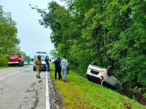 В Шенталинском районе в ДТП пострадали водитель и пассажир автомобиля