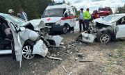 В Самарской области столкнулись три машины, погибли двое