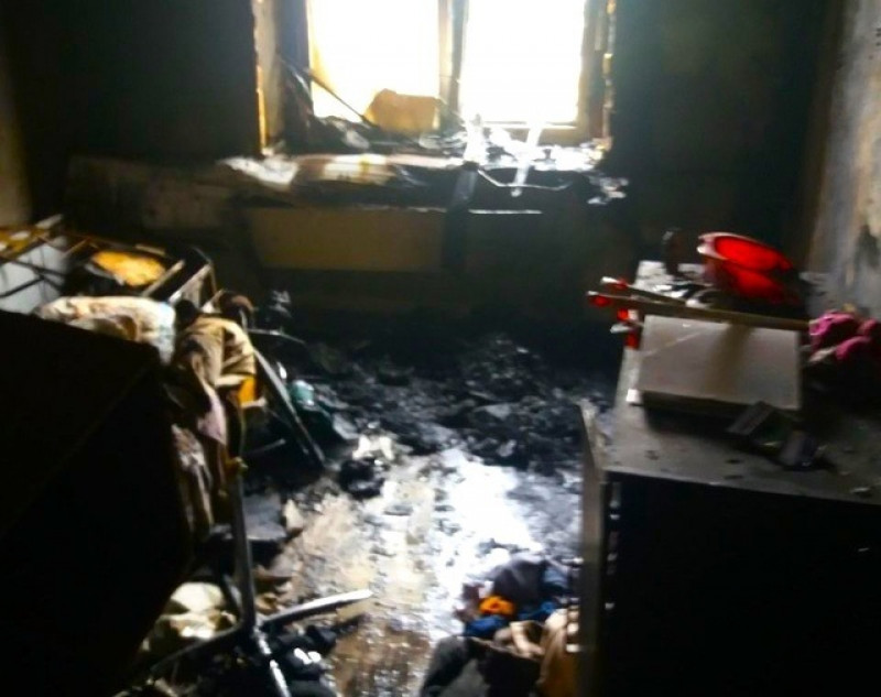 В Похвистневском районе ликвидировали пожар в многоквартирном жилом доме
