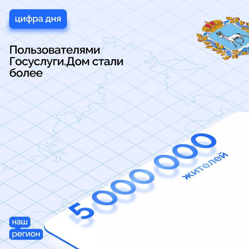 Более 5 миллионов россиян стали пользователями приложения Госуслуги.Дом