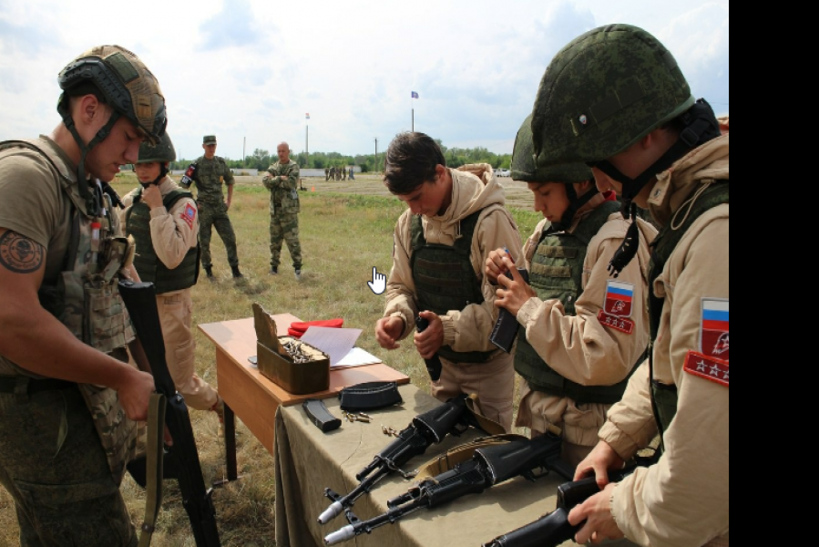 В регионе завершился областной военно-спортивный лагерь «Штурм»
