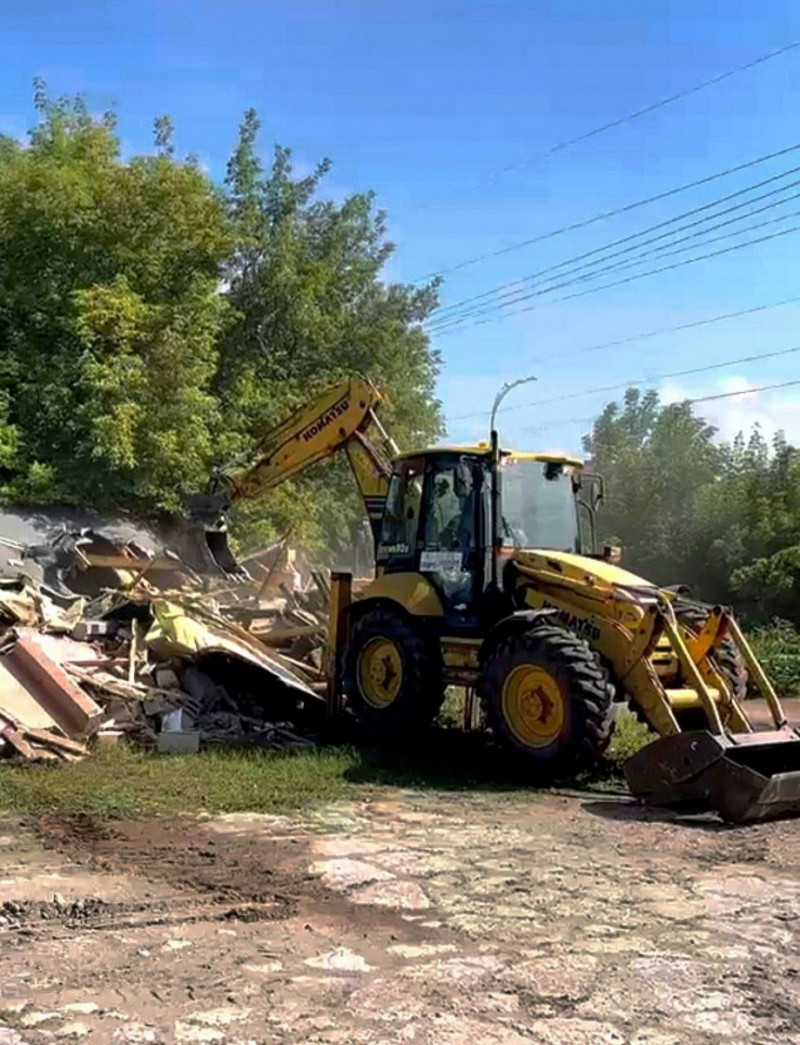 Незаконную стоянку снесли в Тольятти