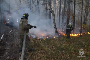 Тушение пожара продолжается, принимаются все необходимые меры.