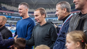 Они стали вице-чемпионами Всероссийских соревнований по футболу среди ветеранов 40+.