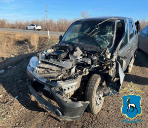 ДТП с КАМАЗом в Большечерниговском районе: двое попали в  больницу