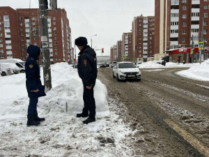 В Красноглинском районе Самары прокуратура обнаружила нечищеные дороги