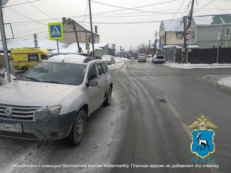 В Самаре автомобилистка сбила женщину